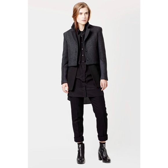 The Arrivals Jackets & Blazers - The Arrivals Ashlar Wool Boxy Blazer Jacket